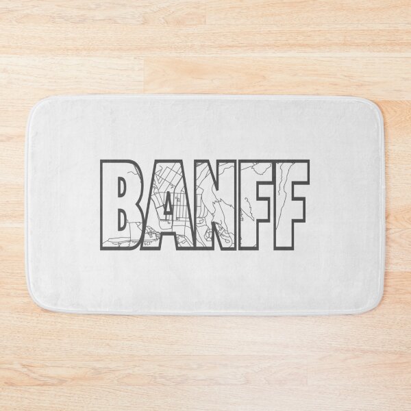 Item preview, Banff Street Map designed and sold by thestreetslocal.