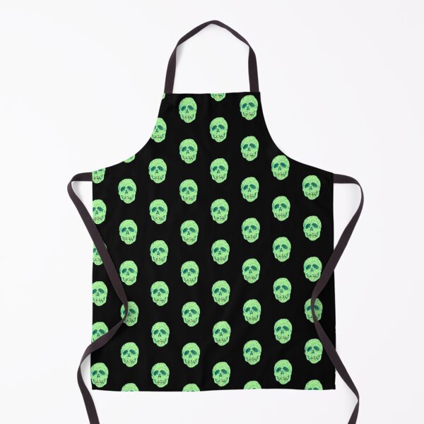 Item preview, Silver Shamrock Skull (Neon Green) designed and sold by kate0326.