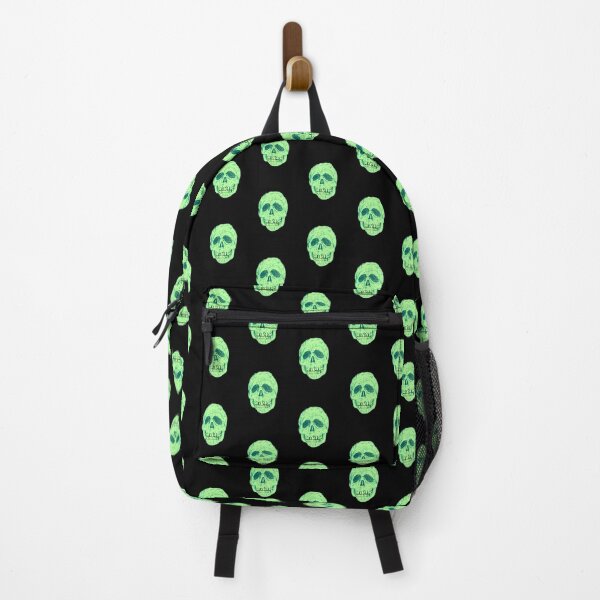 Item preview, Silver Shamrock Skull (Neon Green) designed and sold by kate0326.