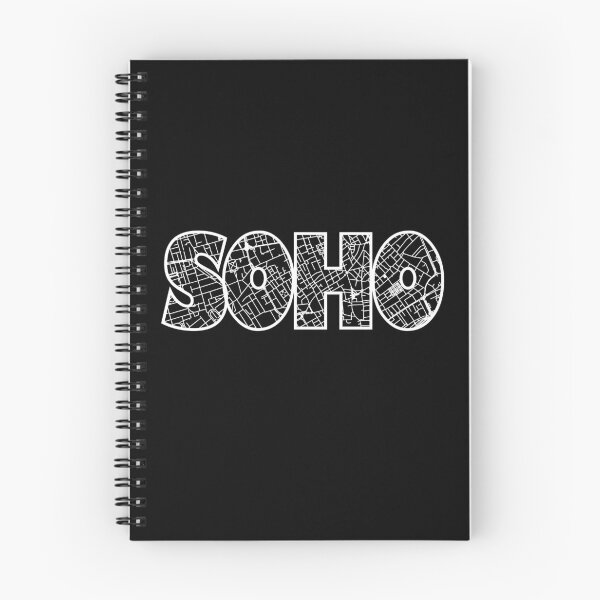 Item preview, Soho England Street Map designed and sold by thestreetslocal.