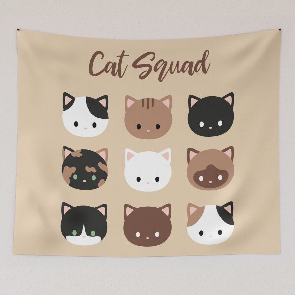 Item preview, Cat Squad designed and sold by cynthia tizcareno.