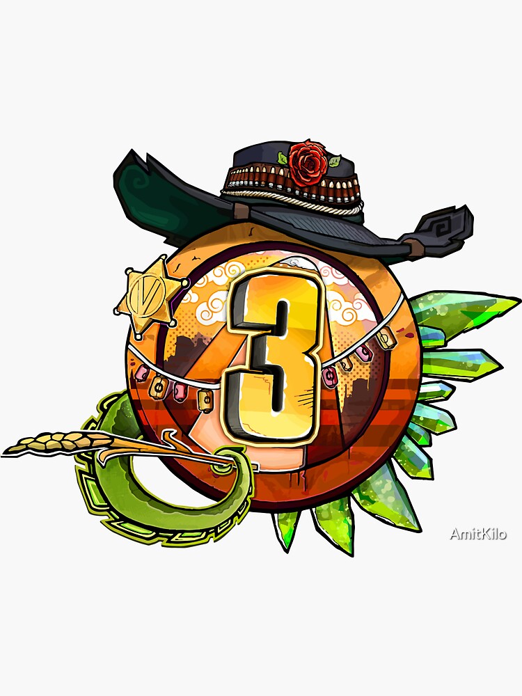 Borderlands 3 - Bounty And Blood Vault Symbol by AmitKilo