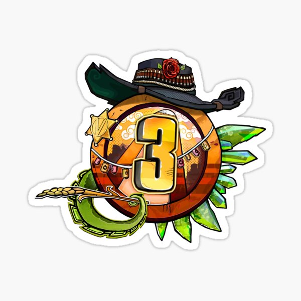 Borderlands 3 - Bounty And Blood Vault Symbol Sticker