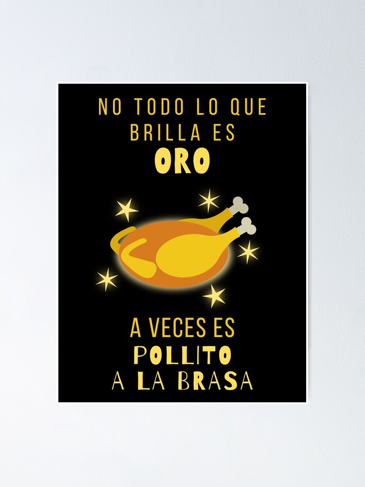 Pollo a la Brasa Poster for Sale by Frosty1489