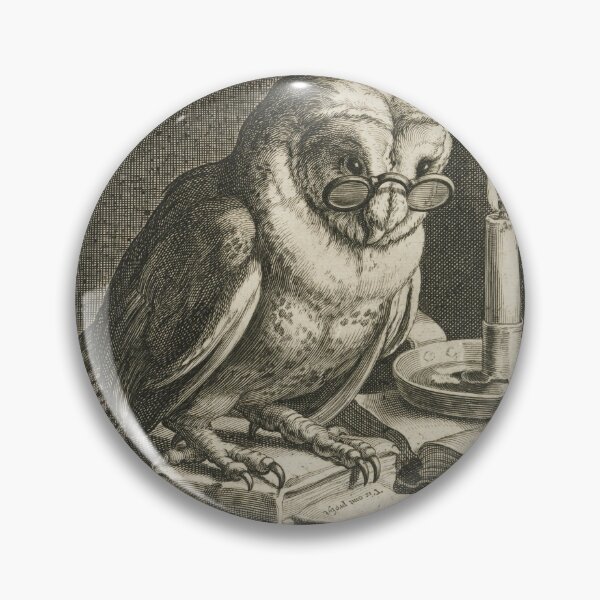 Item preview, Cornelis Bloemaer - Uil Met Bril En Boeken, 1625 designed and sold by artcenter.