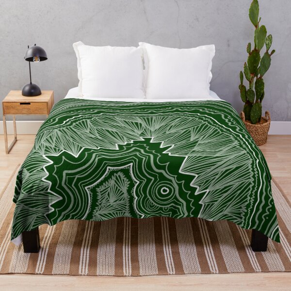 Item preview, Forest Green Geode designed and sold by ColorObsession.