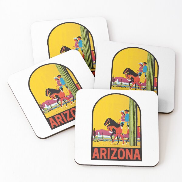Artikelvorschau, Vintage Arizona Reiseaufkleber entworfen und verkauft von fearcity.