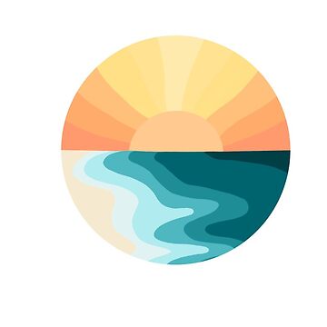 Artwork thumbnail, Beach Sunset by Laurenkchung