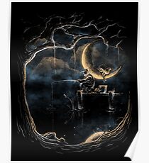 Night fishing Poster