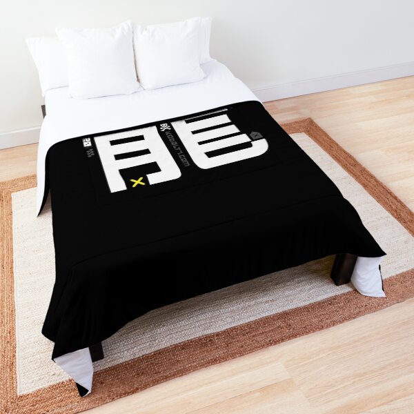 Dragon Kanji Comforter