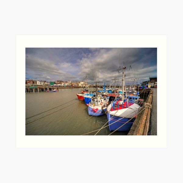 Bridlington Harbour Art Print