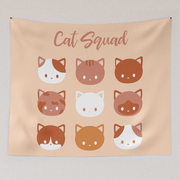 Item preview, Cat Squad  designed and sold by cynthia tizcareno.