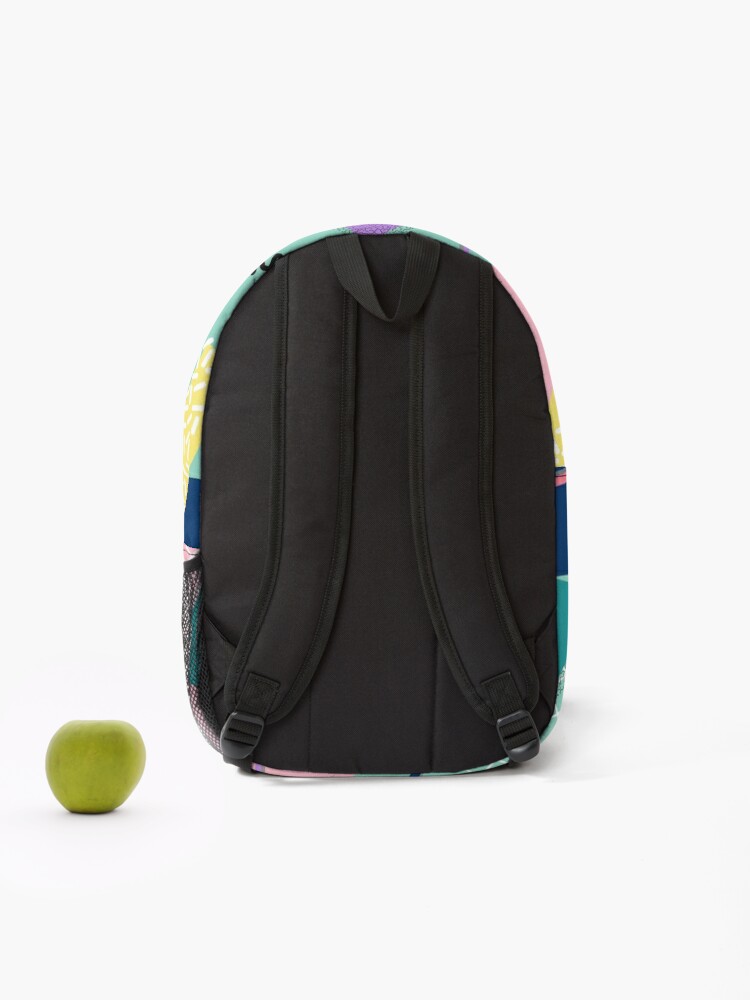 Alternate view of Dreaming 80s Pattern Backpack