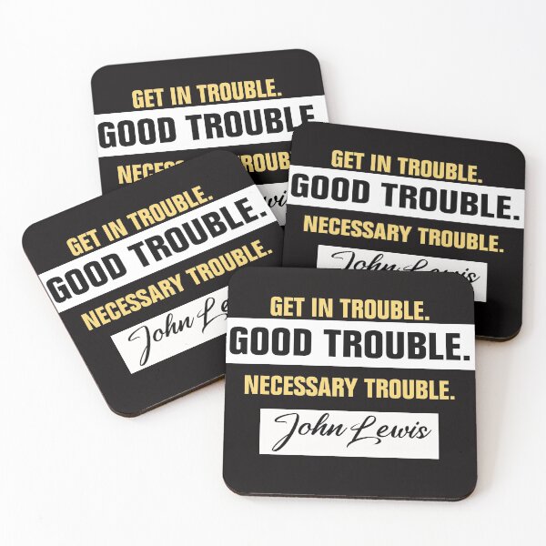 Item preview, get in trouble good trouble necessary trouble designed and sold by Andrea Lina.