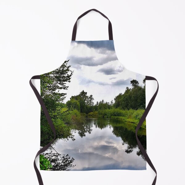 Item preview, Landscape beautiful lake and trees designed and sold by PeppaThePenguin.