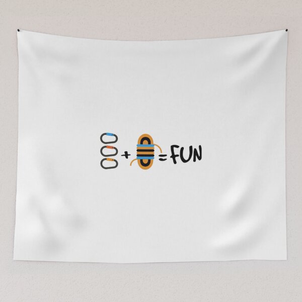 Item preview, Carabiners + Rope = Fun designed and sold by EqualsFun.