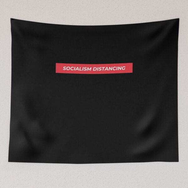 Item preview, Socialism distancing 2020 New tshirt design designed and sold by njanani.