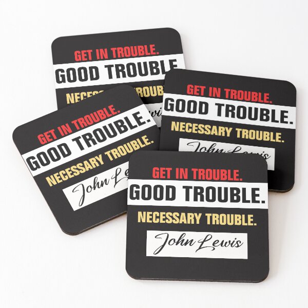Item preview, get in trouble good trouble necessary trouble designed and sold by Andrea Lina.