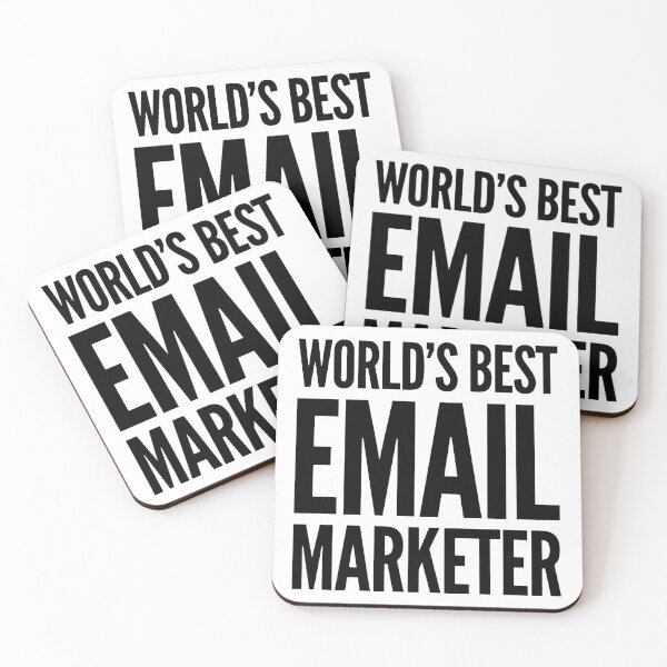 Item preview, World's Best Email Marketer designed and sold by HalpinDesign.