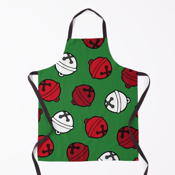 Item preview, Jingle Bells Christmas Pattern in Red, White and Green designed and sold by evannave.