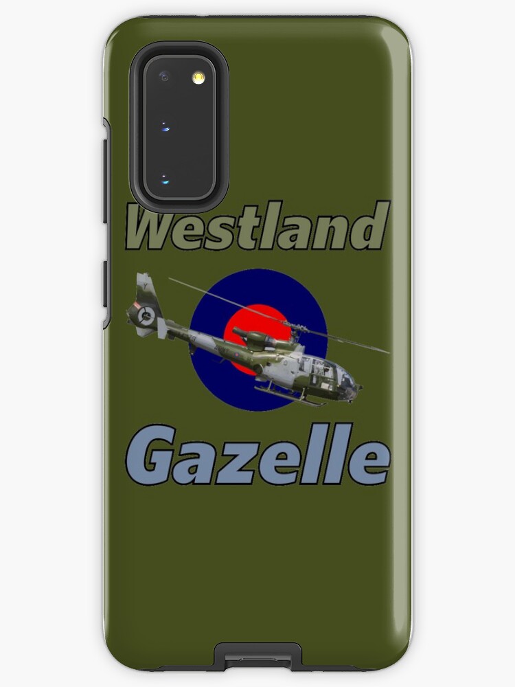 Thumbnail 1 of 4, Samsung Galaxy Phone Case, Westland Gazelle Helicopter designed and sold by Ameiva-Apparel.