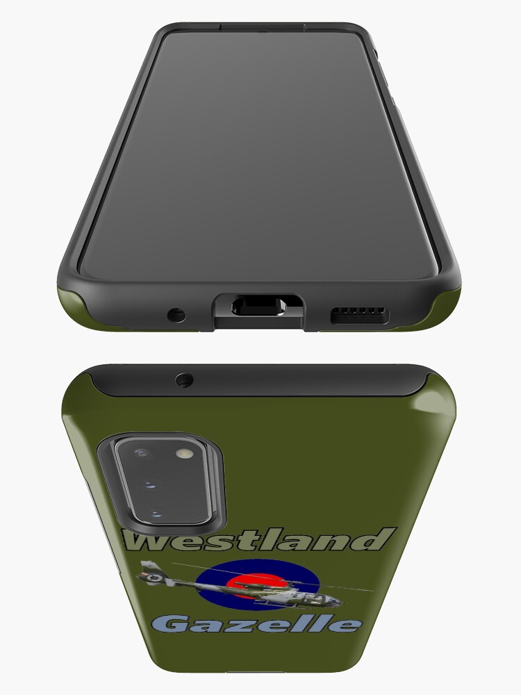 Thumbnail 3 of 4, Samsung Galaxy Phone Case, Westland Gazelle Helicopter designed and sold by Ameiva-Apparel.