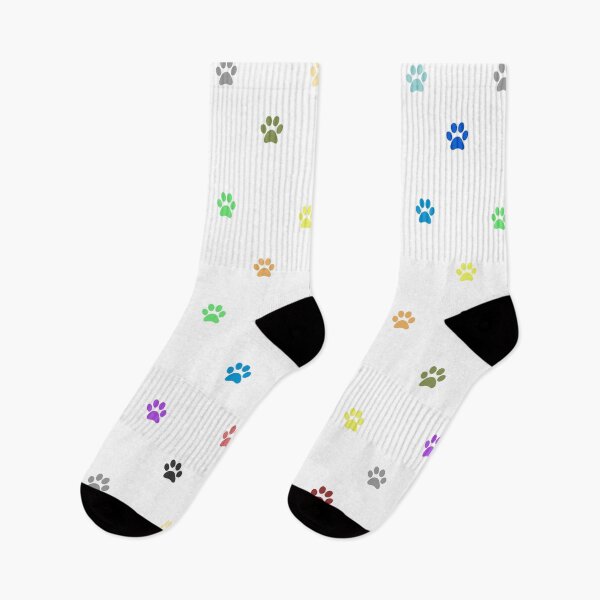 Item preview, colorful footprints designed and sold by ZiphGames.