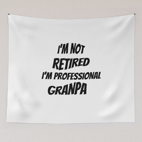 Item preview, Mens I'm Not Retired I'm A Professional Grandpa  designed and sold by Rita Style.