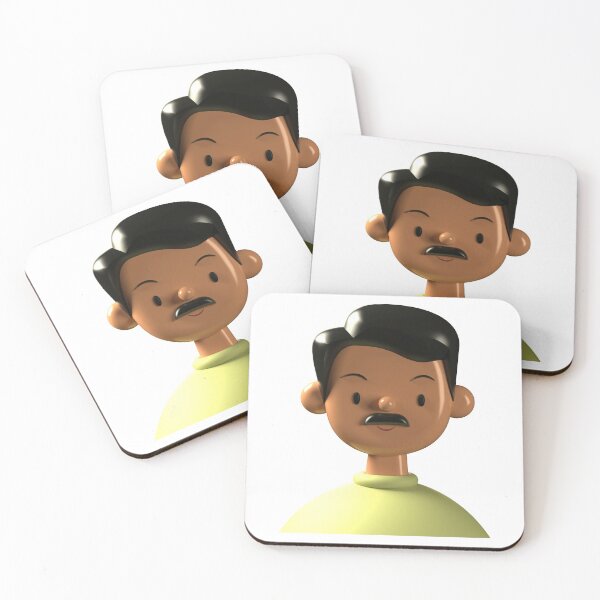 Item preview, Funny mustache man Adi designed and sold by MHerzel.