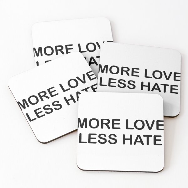 Item preview, More love, less hate designed and sold by Maggie123105.
