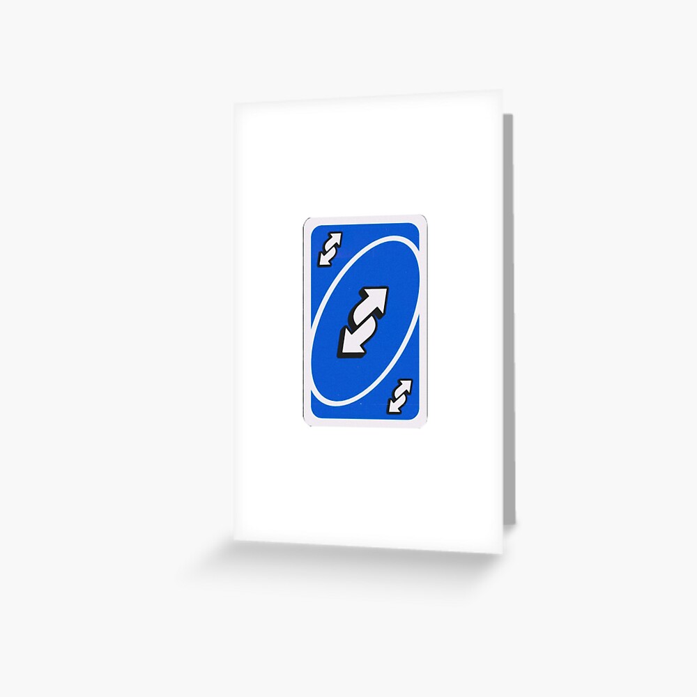 Uno reverse card pack Greeting Card for Sale by abbi-sami-belle