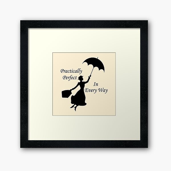 poppins Framed Art Print