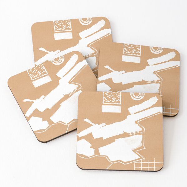 Item preview, Abstract shapes minimal print #134 designed and sold by Lola Terracota.