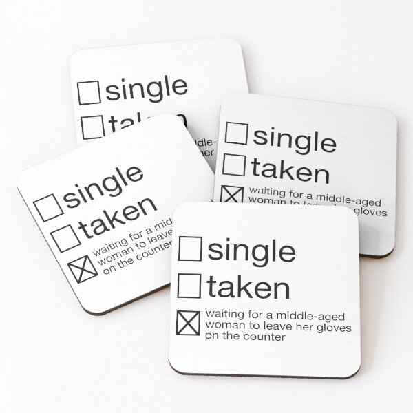 Item preview, Single, taken, waiting for Carol designed and sold by -localartist.