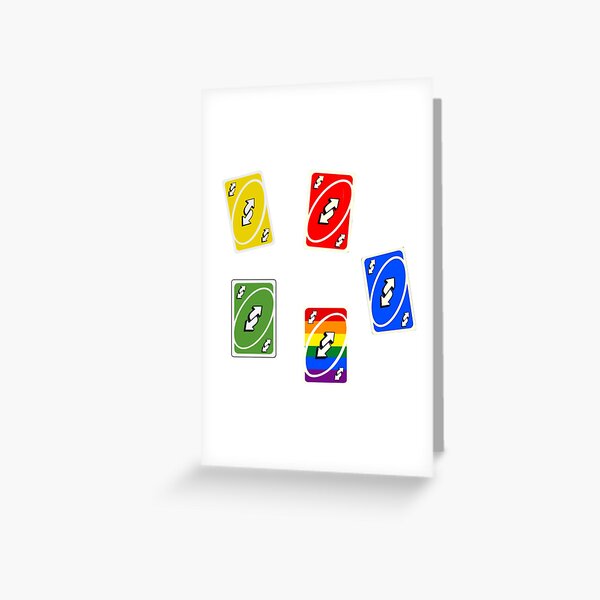 Uno reverse card pack Greeting Card for Sale by abbi-sami-belle