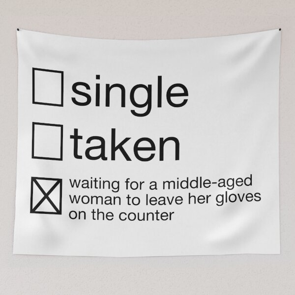 Item preview, Single, taken, waiting for Carol designed and sold by -localartist.