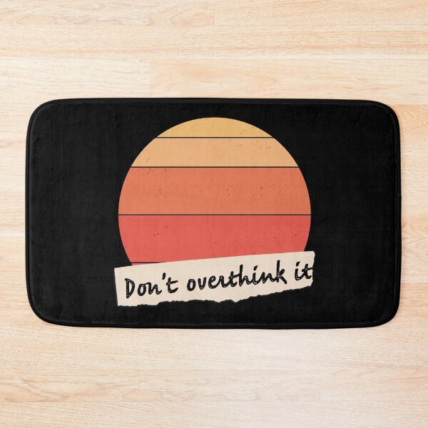 Item preview, Don’t Overthink  designed and sold by shoppingwithG.