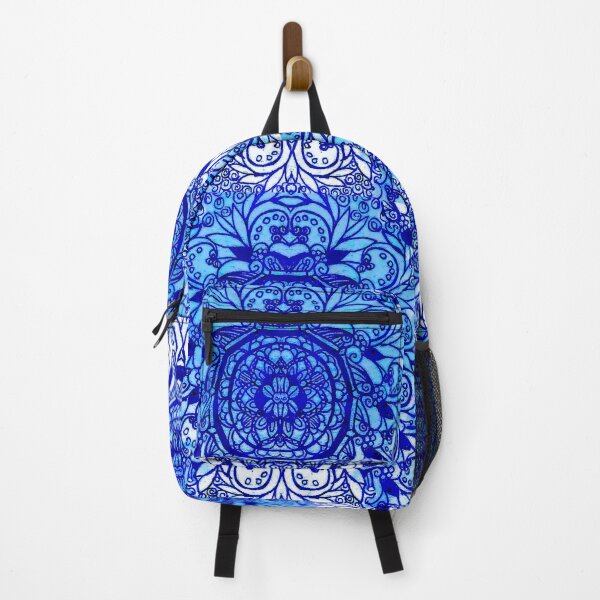 Item preview, blue mandala designed and sold by Hagar Cohen.
