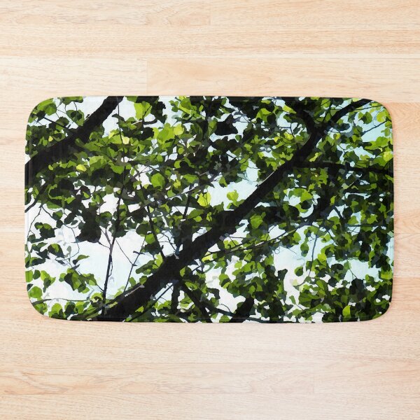 Item preview, Leaves Tree Top Sunlight Pattern designed and sold by PeppaThePenguin.