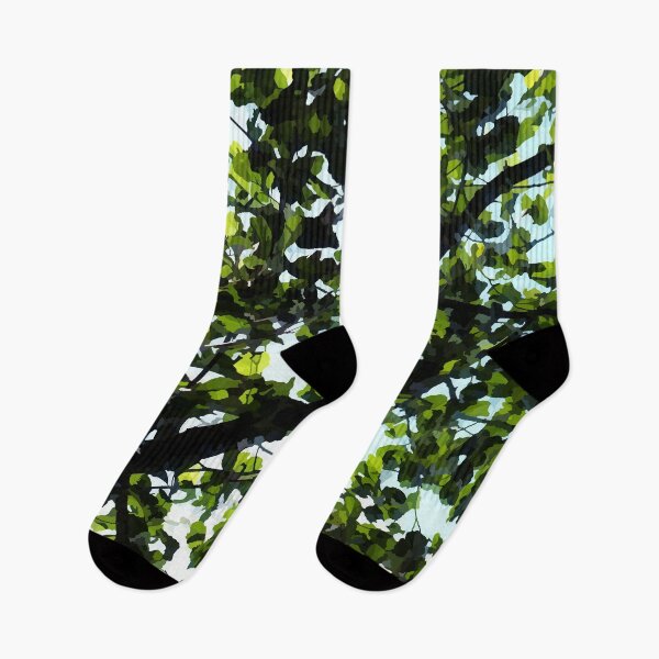 Item preview, Leaves Tree Top Sunlight Pattern designed and sold by PeppaThePenguin.