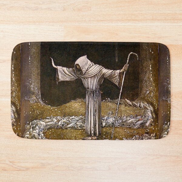 Artikelvorschau, Fey Shepherd Vintage John Bauer fantasy artwork entworfen und verkauft von Vintage Designs +.