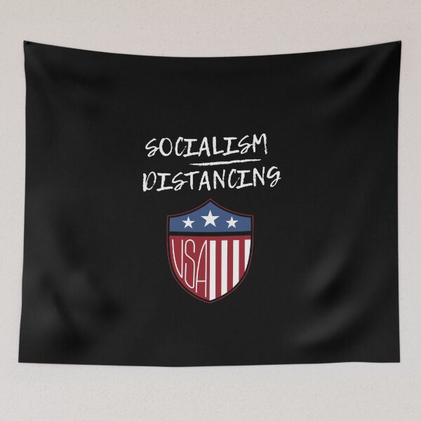 Item preview, Socialism distancing, social distancing 2020 New tshirt design designed and sold by njanani.