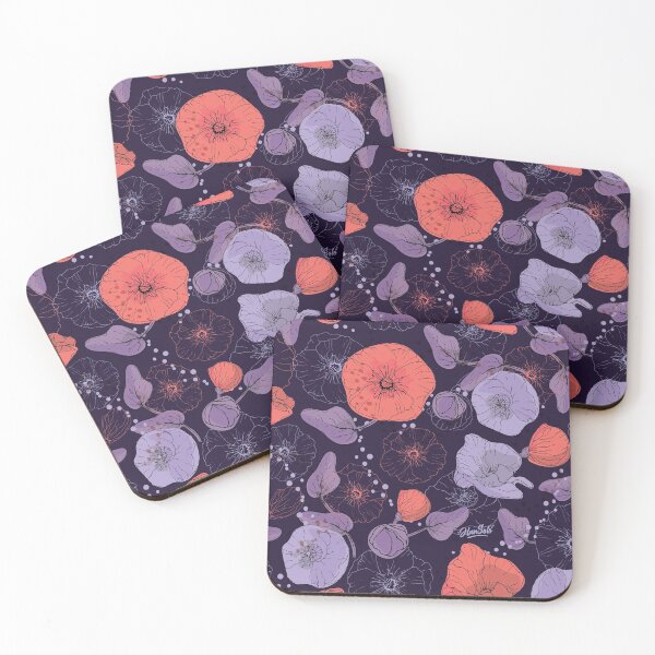 Item preview, Poppies and Peonies designed and sold by slexskee.