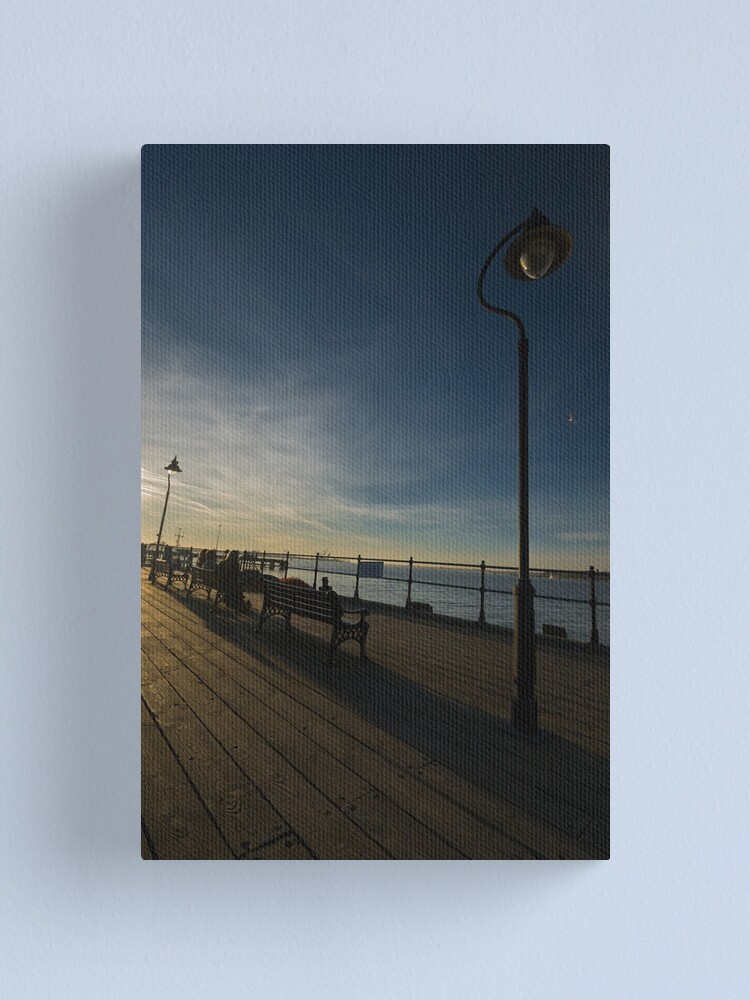 Thumbnail 2 of 3, Canvas Print, Ha'Penny Pier designed and sold by mcnallyr.