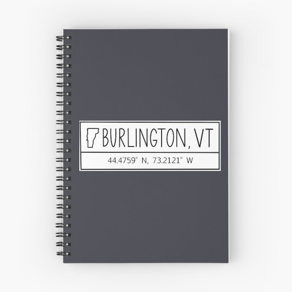 Item preview, Burlington Vermont Coordinates  designed and sold by Emily Designs.