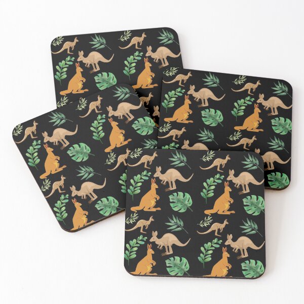 Item preview, Cute Kangaroo Animal Pattern  designed and sold by RobomShop.