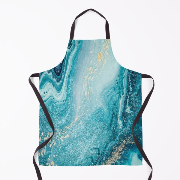 Item preview, Azure, teal, aqua and gold marble texture designed and sold by NordicSommer.