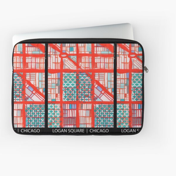 Logan Square, Chicago Laptop Sleeve