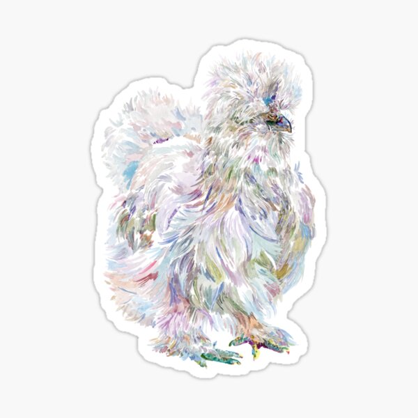 Item preview, Buchu the Silkie Chicken designed and sold by becca-boyce.