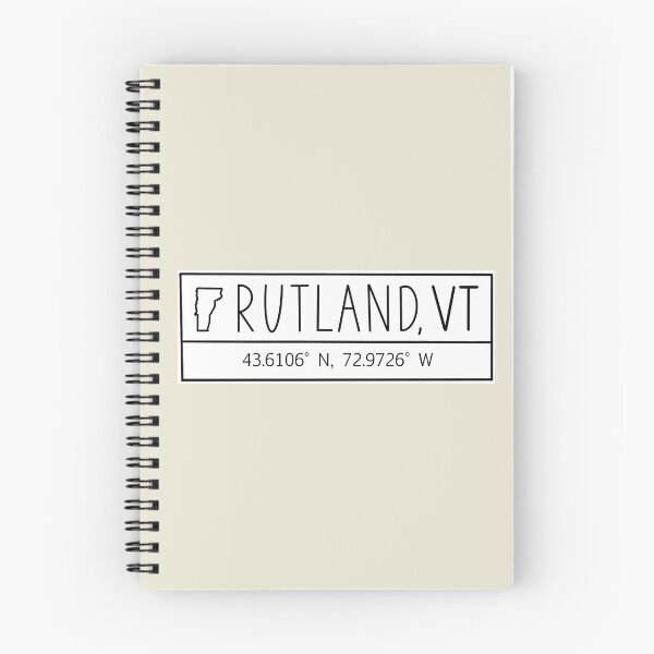 Item preview, Rutland Vermont Coordinates designed and sold by Emily Designs.